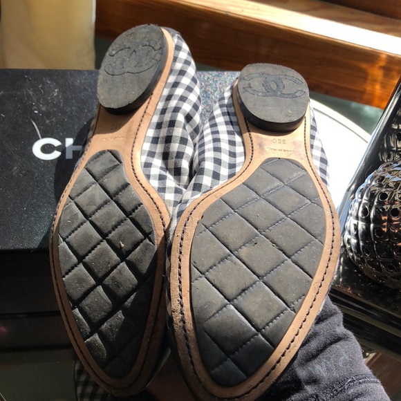 Authentic CHANEL ballet flats 38 - Picture 6 of 6